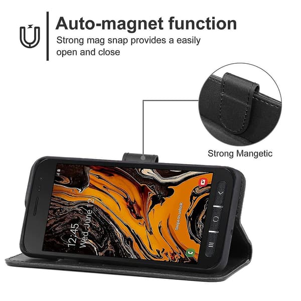 Läderfodral för Samsung Galaxy Xcover 4s