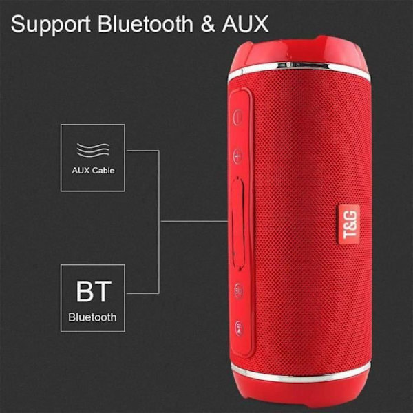 Bluetooth-højttaler - TG116 - 40W - Vandtæt - Bærbar