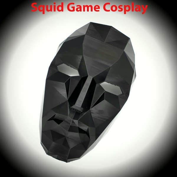Squid Game Front Man Cosplay Halloween -naamio musta