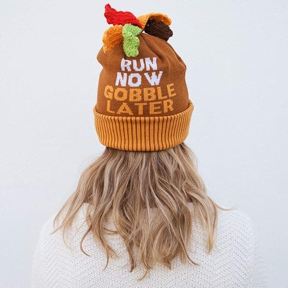 Pom Pom Beanie Hat til løbere | Løbehatte