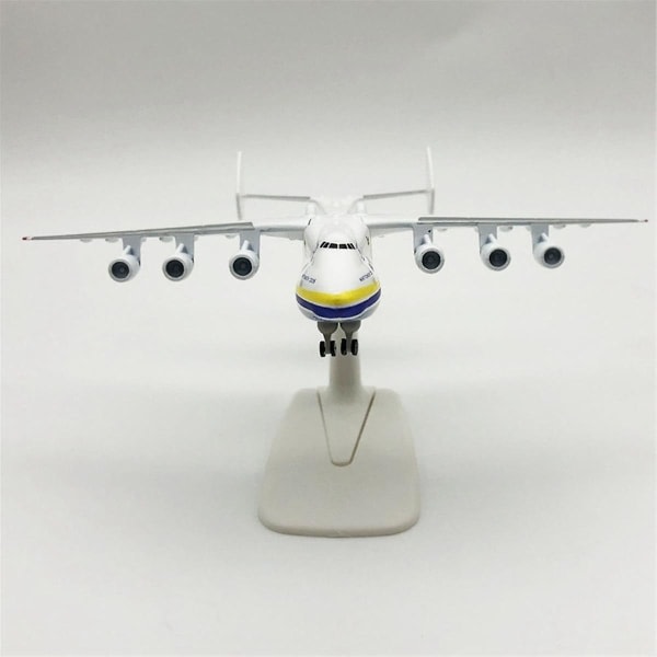 Metalllegering Antonov An-225 Mriya Flygplansmodell 1/400 Skala Replika Modell Flygplan Leksak för Samling
