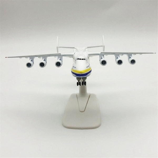 Metalllegering Antonov An-225 Mriya Flymodell 1/400 Skala Replika Modell Flyleketøy for Samling