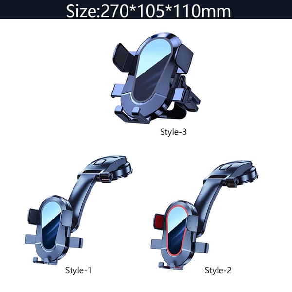 Biltelefonholder Smartphone montering STYLE-1 STYLE-1 Style-1 Style-1