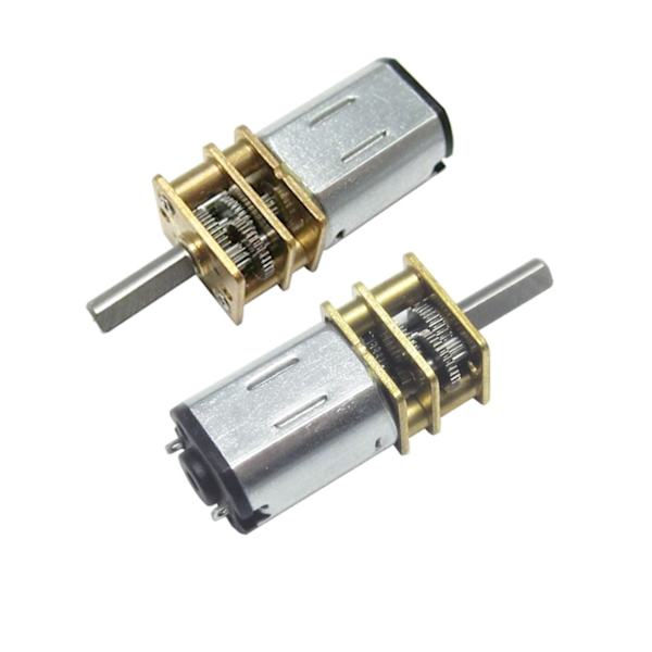 Muuttuvanopeuksinen moottori N20 6V DC 1000RPM Vaihteistomoottori Vääntövaihteella 2 kpl
