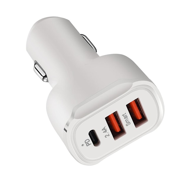 Super hurtig oplader 2.4a Usb dobbelt port regning adapter 30w til Iphone- Type C
