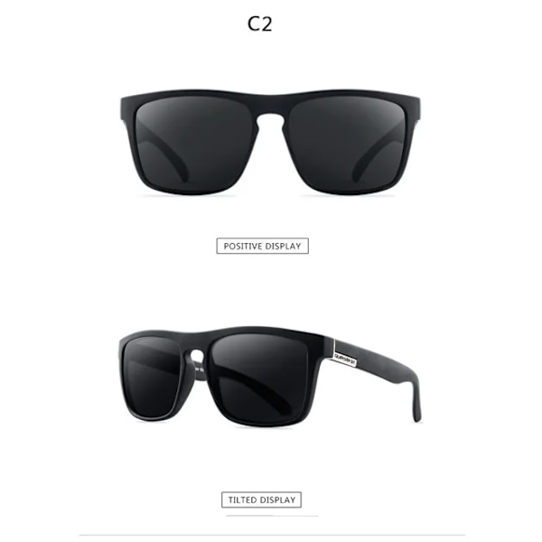 Polaroid Solglasögon Unisex Kvadrat Vintage Solglasögon Kända Märke Polariserande Solglasögon Retro Feminino för Kvinnor Män 2149C2 2149C2 Polarized