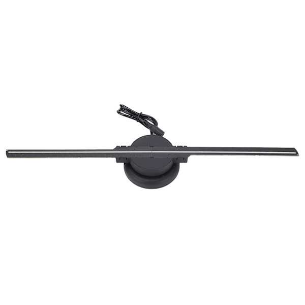 3D Hologramvifte 256 LED 400x400mm WiFi Fjernkontroll 3D Hologram Projektor Reklameskjerm 100‑240V 2.4