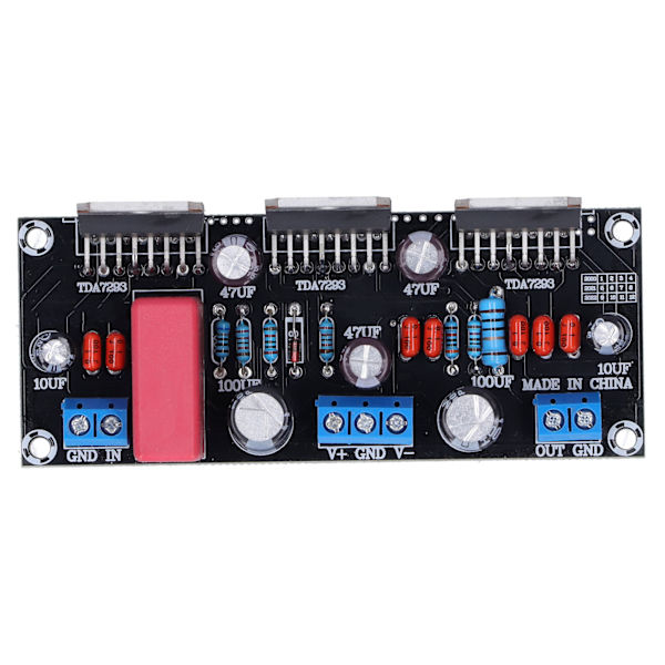 3 parallella förstärkarkort mono ljudmottagare effektförstärkarmodul 255W TDA7293