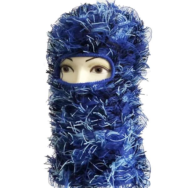 Balaclava sliten stickad skidmask för hela ansiktet vinter A2