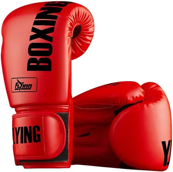 Boksehansker Pro Trening Sparring For Menn Kvinner Voksne (Rød,
