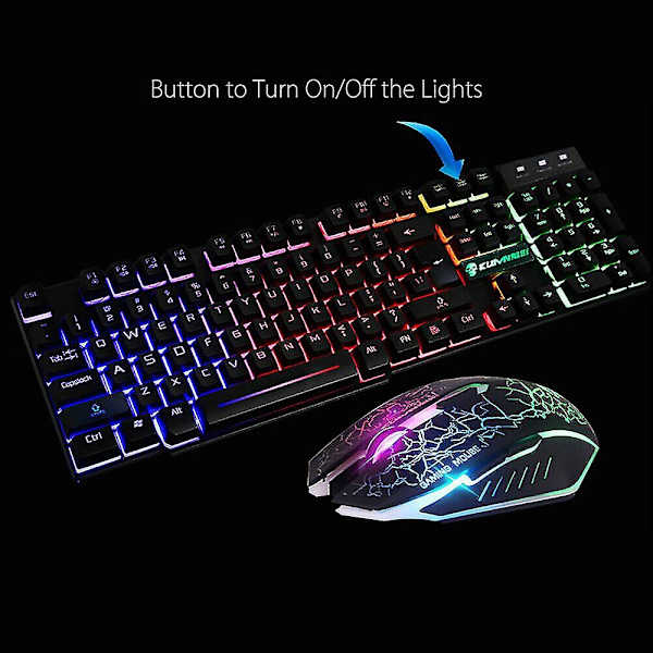 Tastatur og mus sæt til Ps4 PC Laptop