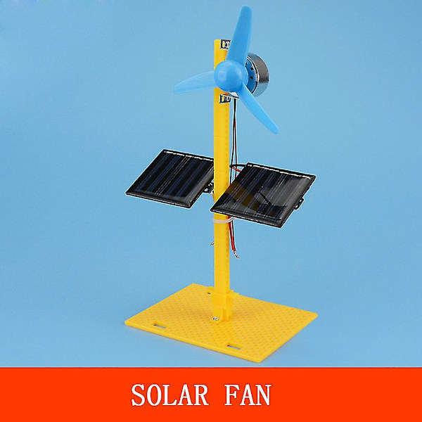 Aurinkogeneraattorin moottorin minituuletinpaneeli DIY-tiedeopetusmallipaketti