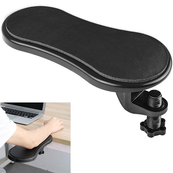 Computer Armrest til Skrivebord og Stol, Robust Musearmstøtte, Computer Skrivebordsforlænger, til Hjem og Kontor