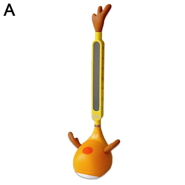 Otamatone japansk elektronisk musikkinstrument bærbar synthesizer elektrisk rumpetroll morsomme leker for gutter jente jul G X7B8 gul Yellow China