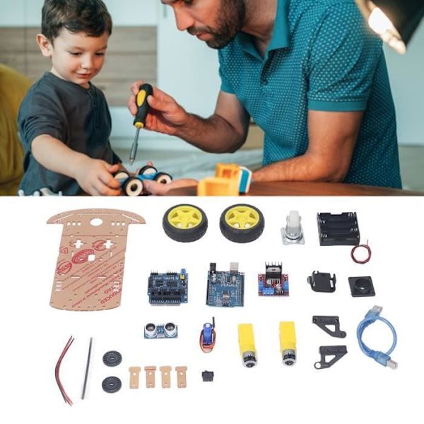 DIY Robot Smart Car Chassis Kit Utviklingskort