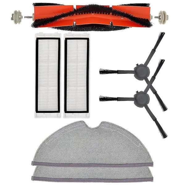 Nyt kompatibel med Xiaomi Mi Robot Vacuum Mop 2 Pro+ Kit Kost Filter Mop And