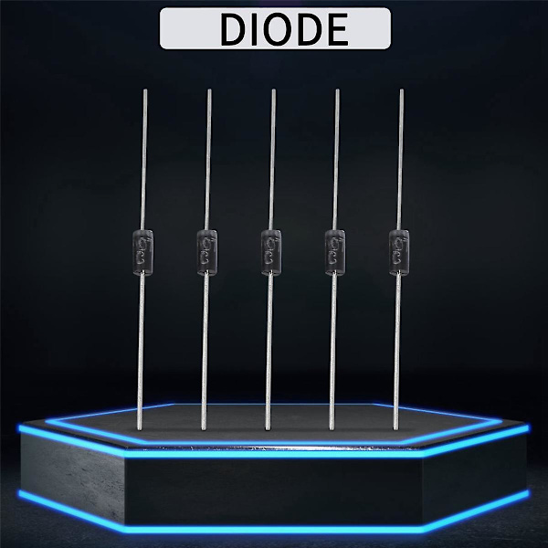 100 st likriktare dioder 1N4007 IN4007 DO-41 1A 1000V
