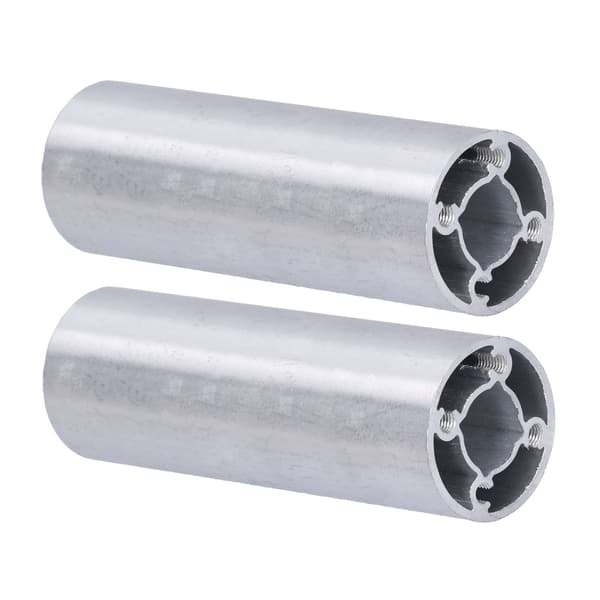 2 stk. 6063 aluminiumlegering rør runde lige værktøjer til robotter lejesæder OD 32mm6103-0032-0144