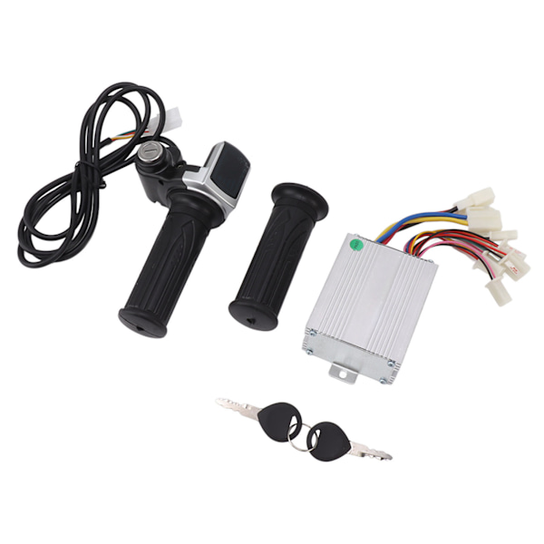Børstet Motorhastighetsregulator med Låsbar Vridbar Håndtak Strømvisning 24V 350W for Razor MX350 Elektrisk Scooter