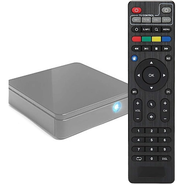 Tvip fjärrkontroll Tvip fjärrkontroll Abs Svart Tv TV Set Top Box fjärrkontroll för Tvip412 Tvip415 Tvip605 Tvips300-Xin