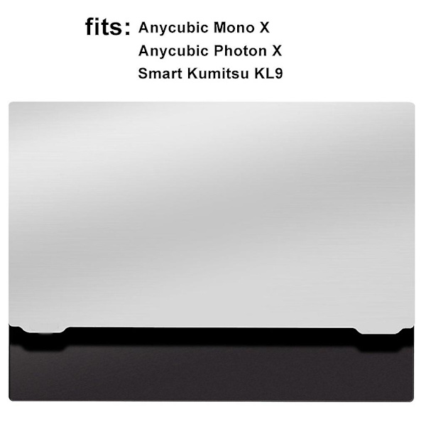 Resin Magnetisk Flexibel Stålplatta Flex Säng För Anycubic Mono X Creality 1 Set