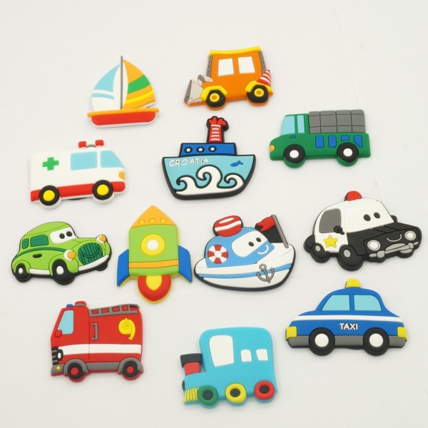 12 st Magneter Toy Kylskåp Pedagogiska spel Barn som lär sig magneter