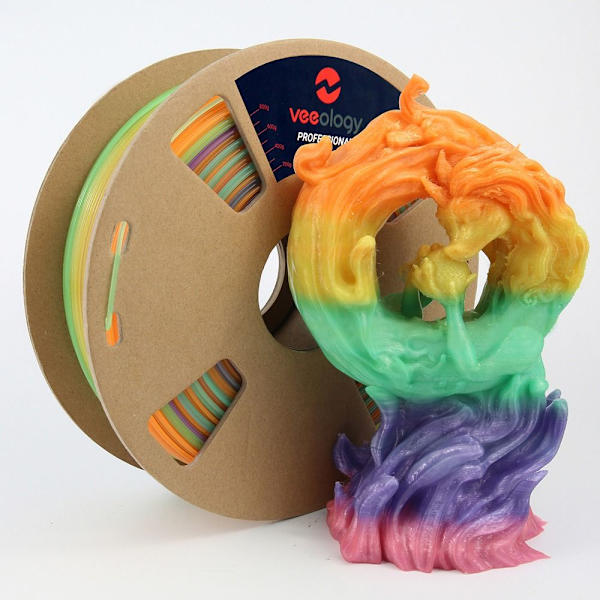 Luminous 3D-printer filament PLA 3D-printkabel HVID
