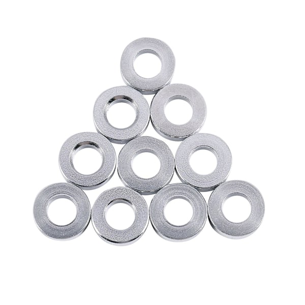 3D-skrivertilbehør Flat Aluminium Column Bushings 3mm Aluminium Bushings Aluminiumstenger for OpenBuilds CNC Build 3D-skriver