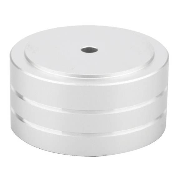 4 stk. 40x20mm Aluminium Hifi Forstærker Højttaler Isolations Stativ Turntable Dac Fødder Pad (sølv)