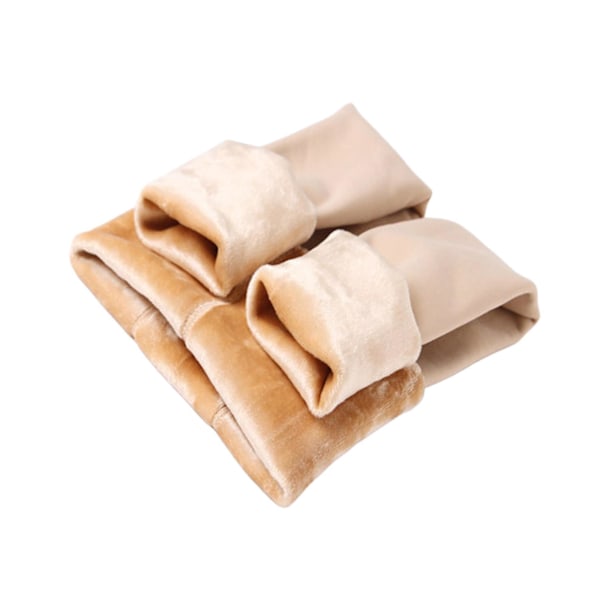 1/2 Mode Kvinders Fleeceforet Strømpebukser Termiske Strømpebukser Yderbeklædning Hudfarve 200g Trin fødder Skin Color 200g Step feet 1 Pc