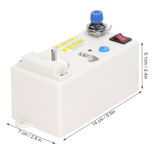 Spolevikler Intelligent Automatisk Tidssparende Broderimaskine Spolevikler Bred Spænding 110 til 240V EU Stik