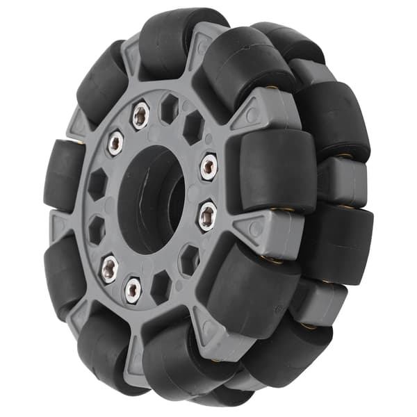 100 mm dubbla plast omnihjul lastar 20 kg för plattformsrobotkit 14049