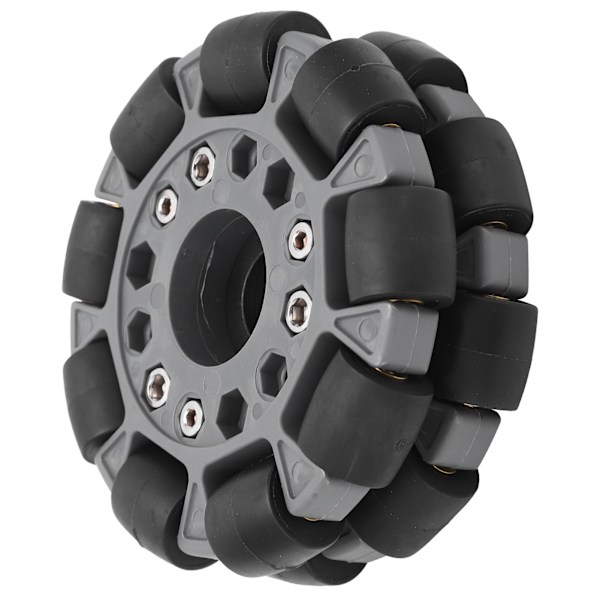 100mm kaksois muoviset omnipyörät, kuormitus 20 kg alustarobotti sarjalle 14049.