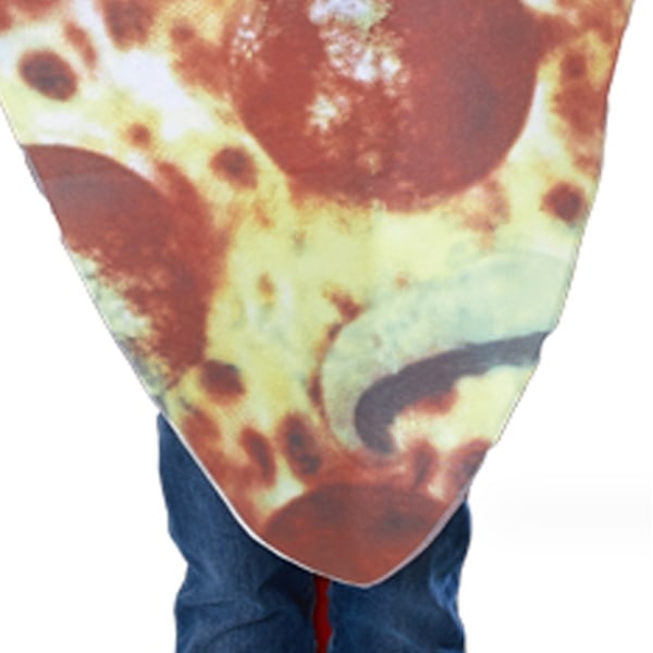 Halloween Pizza-kostymset för vuxna, rolig matdräkt, unisex-kostym Style2