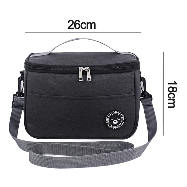 Lunsjbag for kvinner/menn, isolert kjølebag for lunsj