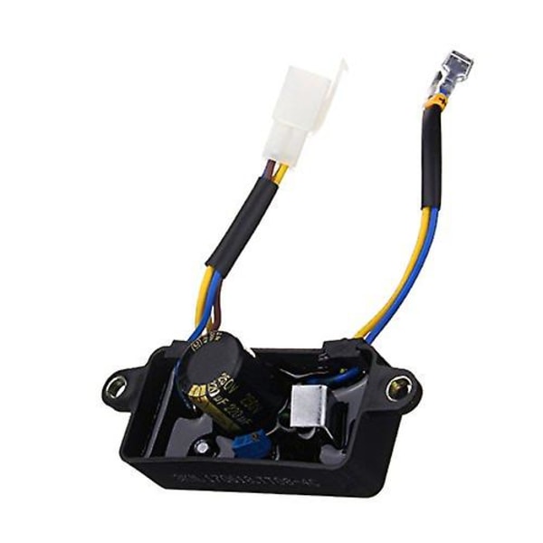 Avr Automatisk Spændingsregulator Til 2-3kw Enkeltfase Benzin Generator Sort