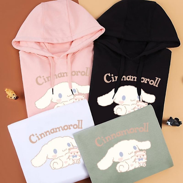 Kawaii Sanrio Anime Cinnamoroll Piirretty Lasten Huppari Pusero Lapsille Pitkähihainen Pusero Yläosat Vauvan Tytön Pojan Vaatteet Takki NM-1QWE NM-1QWE NM-1QWE 110