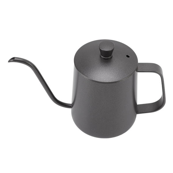 2024 Lang smal kaffekande sort rustfrit stål rustfrit Sm