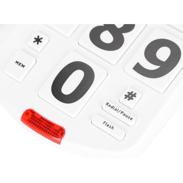 DARTEL BORDTELEFON MED STORE KNAPPER