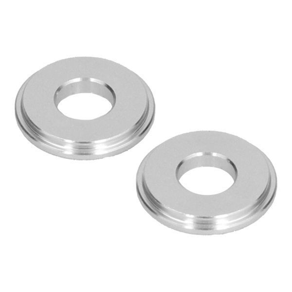 20 kpl alumiiniseosesta valmistettuja aluslevyjä, jotka pienentävät reikien kokoa, robotin osia, ulkohalkaisija 14 mm 4904-1025-0014