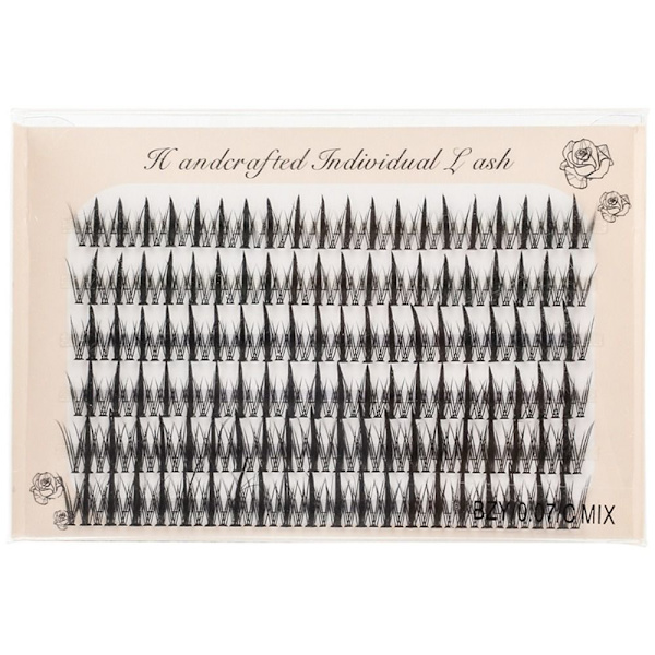6 rækker individuelle vipper Bløde Tykke MIX8-12MM MIX8-12MM mix8-12mm mix8-12mm