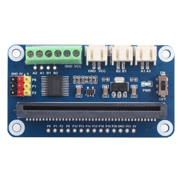 Motordriverkort for Micro:bit Kontroll 2-veis DC-motor 3-veis kontrollmotor komponenter