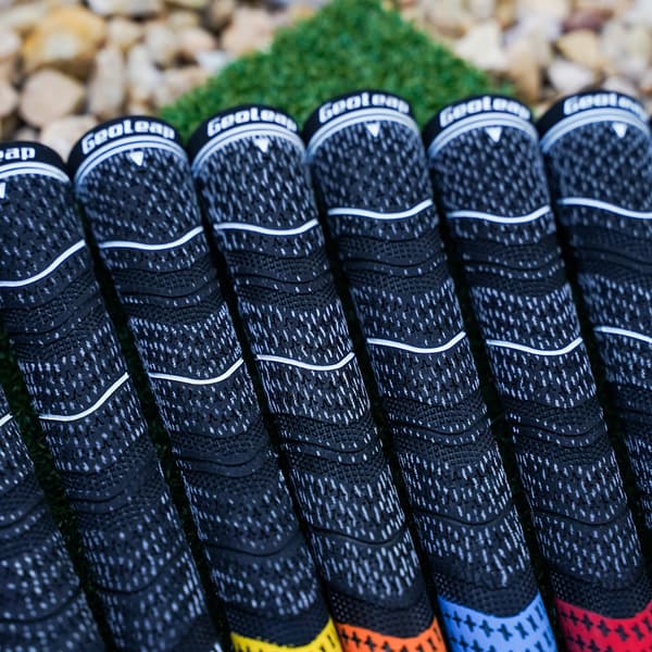 Allvädersgolfgrepp 10-pack Överlägsen kontroll Halkfri taktil känsla för män Standard Midsize Jumbo Jumbo Orange