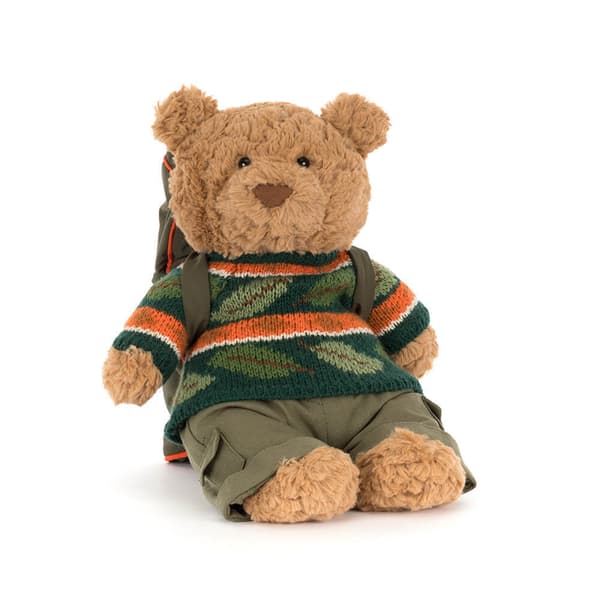 Jellycat Bartholomew Bear 'Vaellus' Pehmolelu