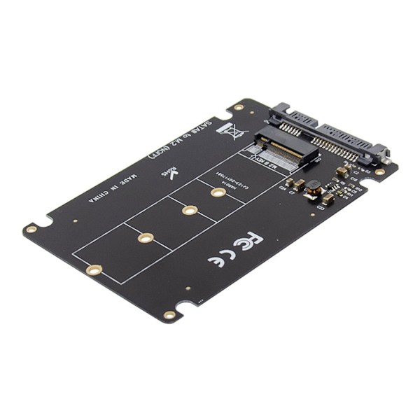 SATA till M.2 Key B NVMe-adapterkort som stöder Key B SATA-protokoll SSD överensstämmer med SerialATA rev3.0-specifikationer