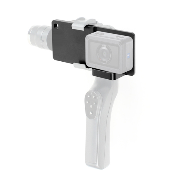 Aluminiumlegering Monteringsadapter Monteringsplade Actionkamera Smartphones Gimbal Switch Monteringsadapter til DSC-RX0