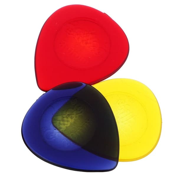 10 stycken/set akustisk elektrisk gitarr bas plektrum Plectrum tjocklek - 2 mm
