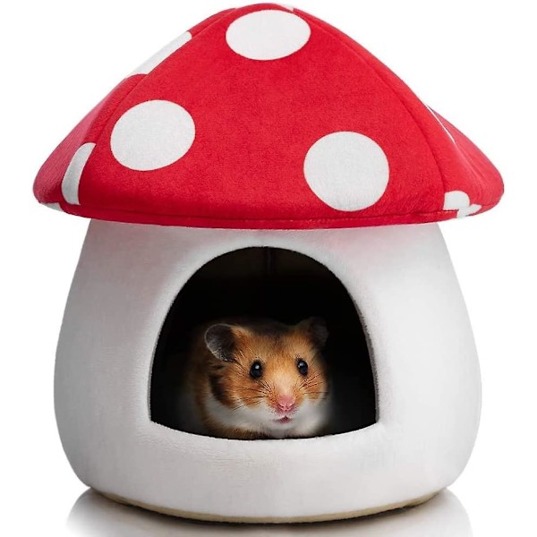 Small Pet Animal Bed Guinea Pig Hamster Nest Mini House