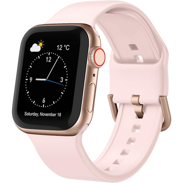 Kompatibel med Apple Watch Band 49/45/44/42/41/40/38mm (38/40/41mm, Rosa/Stjärna) Rosa/Stjärna Pink/Star 38/40/41 mm