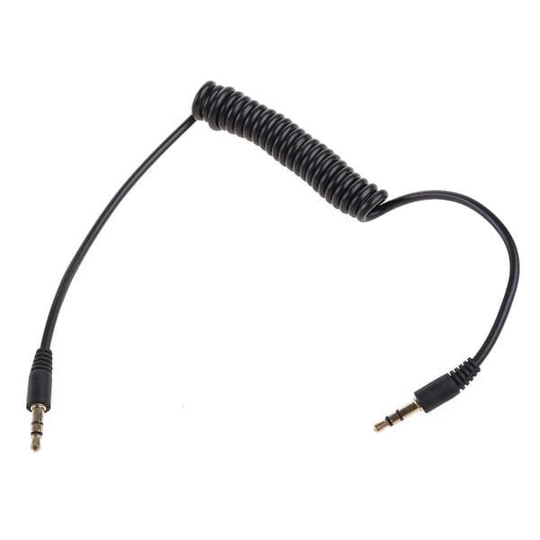 3,5 mm Jack O Spiralformet Han til Han Til M/til M-stik Stereo-forlænger